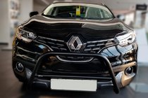 Renault Kadjar 2015–2022 Bullbar Black (RVS) foto 2