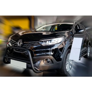 Bullbar Black (RVS) Renault Kadjar 2015–2022 foto 3