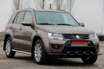 Suzuki Grand Vitara 2005–2017 Bullbar ST-WT-15 Black (RVS) foto 1