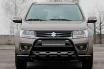 Suzuki Grand Vitara 2005–2017 Bullbar ST-WT-15 Black (RVS) foto 2