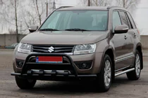 Suzuki Grand Vitara 2005–2017 Bullbar ST-WT-15 Black (RVS) foto 3