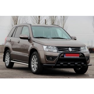 Bullbar ST-WT-15 Black (RVS) Suzuki Grand Vitara 2005–2017 foto 1