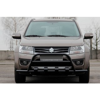 Bullbar ST-WT-15 Black (RVS) Suzuki Grand Vitara 2005–2017 foto 2
