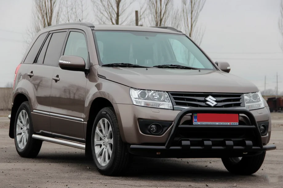 Suzuki Grand Vitara 2005–2017 Bullbar ST-WT-15 Black (RVS) Image