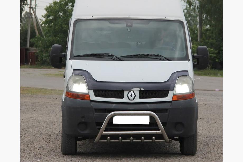 Renault Master 1998–2010 RVS voorbeugel Image