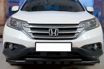 Honda CRV 2012–2016 Frontbeschermbeugel Shark Black (RVS) foto 2