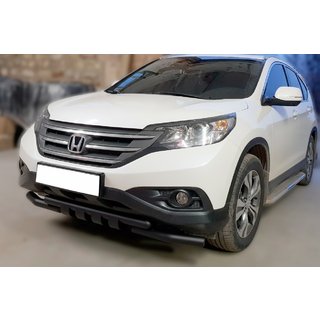Frontbeschermbeugel Shark Black (RVS) Honda CRV 2012–2016 foto 1