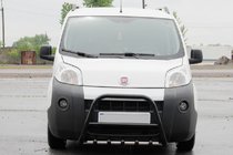 Fiat Fiorino/Qubo 2008–2024 Bullbar WT006 Black (RVS) foto 1
