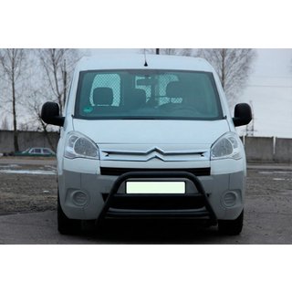 Bullbar WT022 Black (RVS) Peugeot Partner Tepee 2008–2018 foto 3