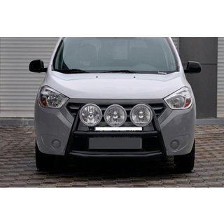 Bullbar WT022 Black (RVS) Dacia Dokker 2013–2022