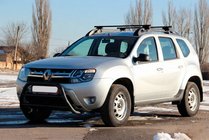 Renault Duster 2008–2017 Bullbar WT022 Black (roestvrij staal) foto 1