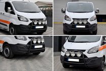 Ford Custom 2013–2022 Bullbar WT022 Black (RVS) foto 4