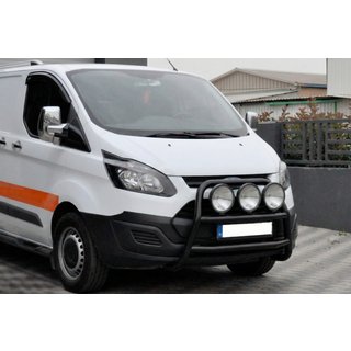 Bullbar WT022 Black (RVS) Ford Custom 2013–2022 foto 1