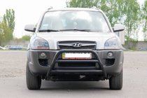 Hyundai Tucson JM 2004– Bullbar WT022 Black (RVS) foto 1