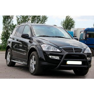 Bullbar WT022 Black (roestvrij staal) SsangYong Kyron 2005–2014 foto 3