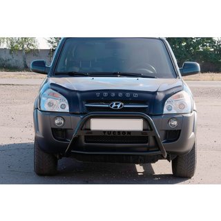 Bullbar WT025 Black (RVS) Hyundai Tucson JM 2004– foto 3