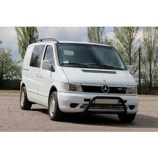 Bullbar WT022 Black (RVS) Mercedes Vito W638 1996–2003 foto 3
