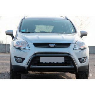 Bullbar WT007 Black (RVS) Ford Kuga 2008–2013 foto 1