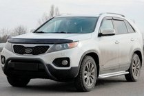 Kia Sorento II XM 2009–2014 Bullbar WT007 Black (RVS) foto 2