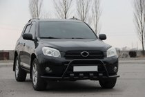 Toyota Rav 4 2006–2013 Bullbar WT-ST15 Black (roestvrij staal) foto 1