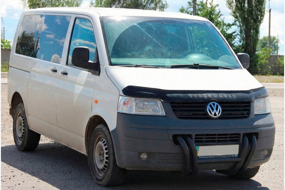 Volkswagen T5 Transporter 2003–2010 Bullbar ST006-03 Nizdri Black (RVS) Foto 5