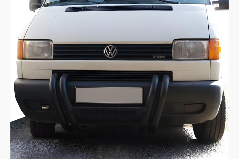 Volkswagen T4 Caravelle/Multivan 1990–2003 Bullbar ST006 Black (RVS) Image