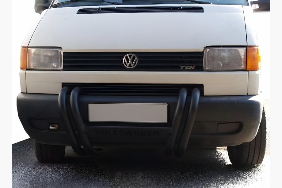 Volkswagen T4 Transporter 1990–2003 Bullbar ST006 Black (RVS) Image