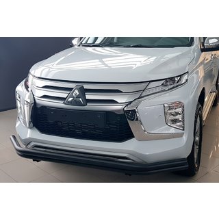 Bullbar voor F3-60 Black (2020+, RVS) Mitsubishi Pajero Sport 2015–