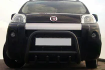 Citroen Nemo 2007–2017 Voorbullbar QT006 Black (RVS) foto 2