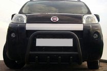 Peugeot Bipper 2008–2017 Bullbar QT006 Black (RVS) foto 1