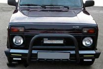 Lada Niva en Urban 1977– Bullbar QT006 Black (RVS) foto 3