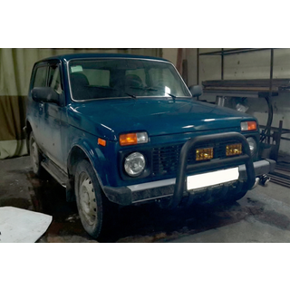 Bullbar QT006 Black (RVS) foto 4
