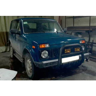 Bullbar QT006 Black (RVS) foto 4