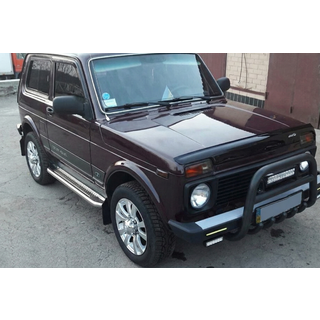 Bullbar QT006 Black (RVS) foto 1