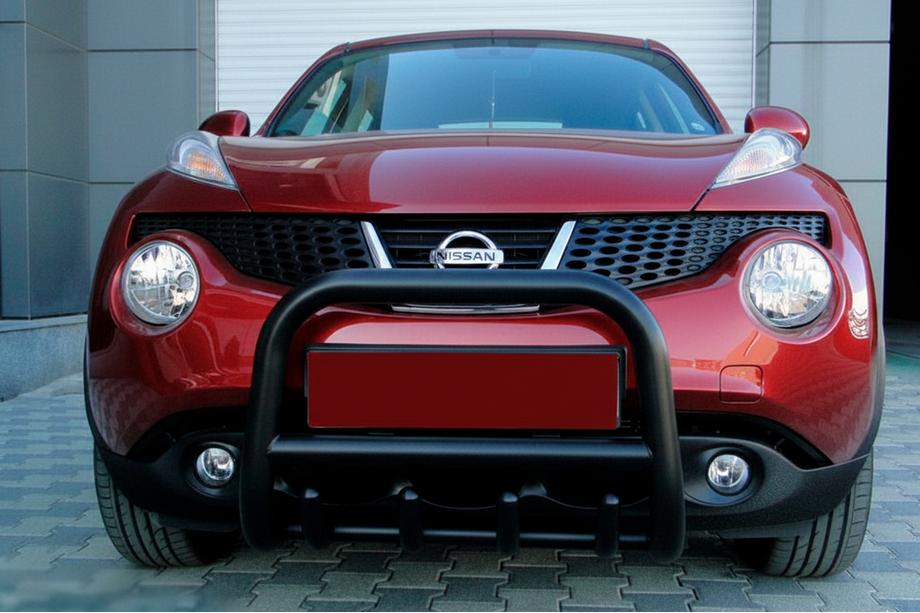 Nissan Juke 2010–2019 Bullbar QT006 Black (RVS) Image