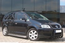Volkswagen Touran 2003–2010 Bullbar QT006 Black (RVS) foto 1