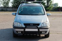 Opel Zafira A 1998–2005 Bullbar QT006 Black (RVS) foto 1