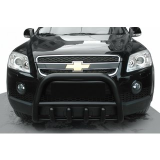 Voorbullbar QT006 Black (RVS)