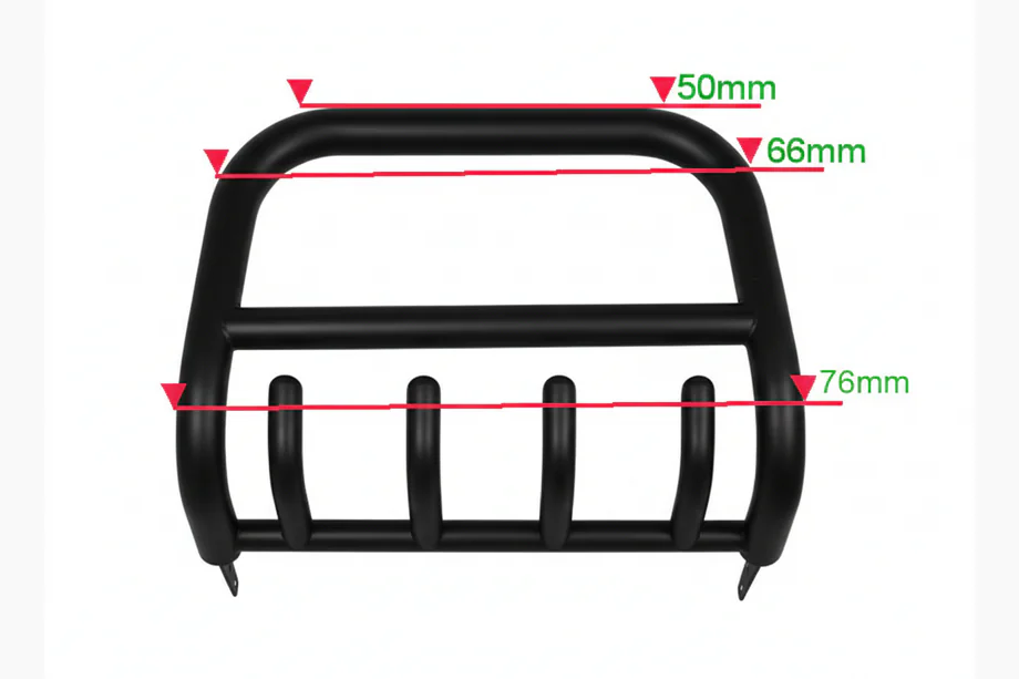 Land Rover Freelander II 2006–2014 Bullbar QT006 Black (RVS) Image