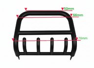 Mitsubishi L200 2006–2015 Bullbar QT006 Black (RVS) foto 1