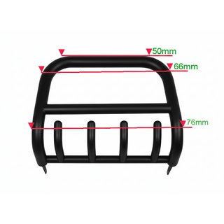 Bullbar QT006 Black (RVS) Mitsubishi L200 2006–2015