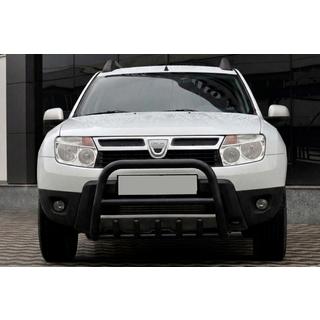 Bullbar zonder opschrift QT006 Black (roestvrij staal)