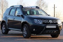 Renault Duster 2008–2017 Bullbar WT002 Black (roestvrij staal) foto 1