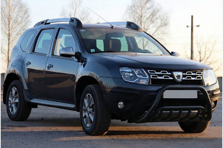 Renault Duster 2008–2017 Bullbar WT002 Black (roestvrij staal) Image