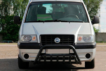 Citroen Jumpy 1996–2007 Bullbar WT002 Black (roestvrij staal) foto 1