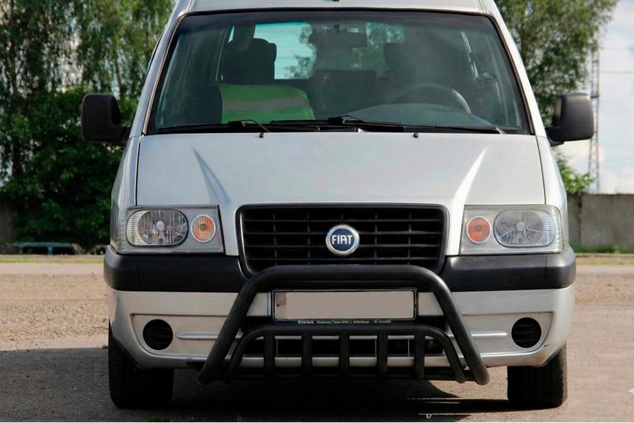 Fiat Scudo 1996–2007 Bullbar WT002 Black (roestvrij staal) Image