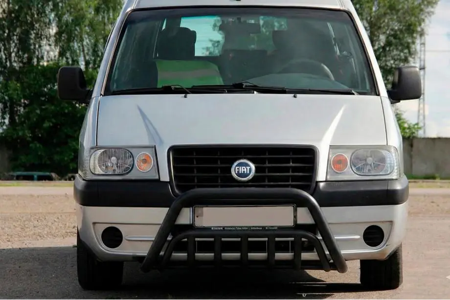 Peugeot Expert 1995–2007 Bullbar WT002 Black (roestvrij staal) Image