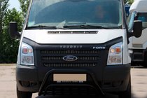Ford Transit 2000–2014 Bullbar WT002 Black (2006-2014, roestvrij staal) foto 2