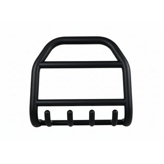 Bullbar voorzijde QT007 Black (RVS)