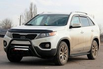 Kia Sorento II XM 2009–2014 Bullbar WT002/2 Black (RVS) foto 1
